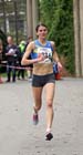 Susan Partridge taking Leeds to victory in the Northern Womens 4 Stage Road Relay.